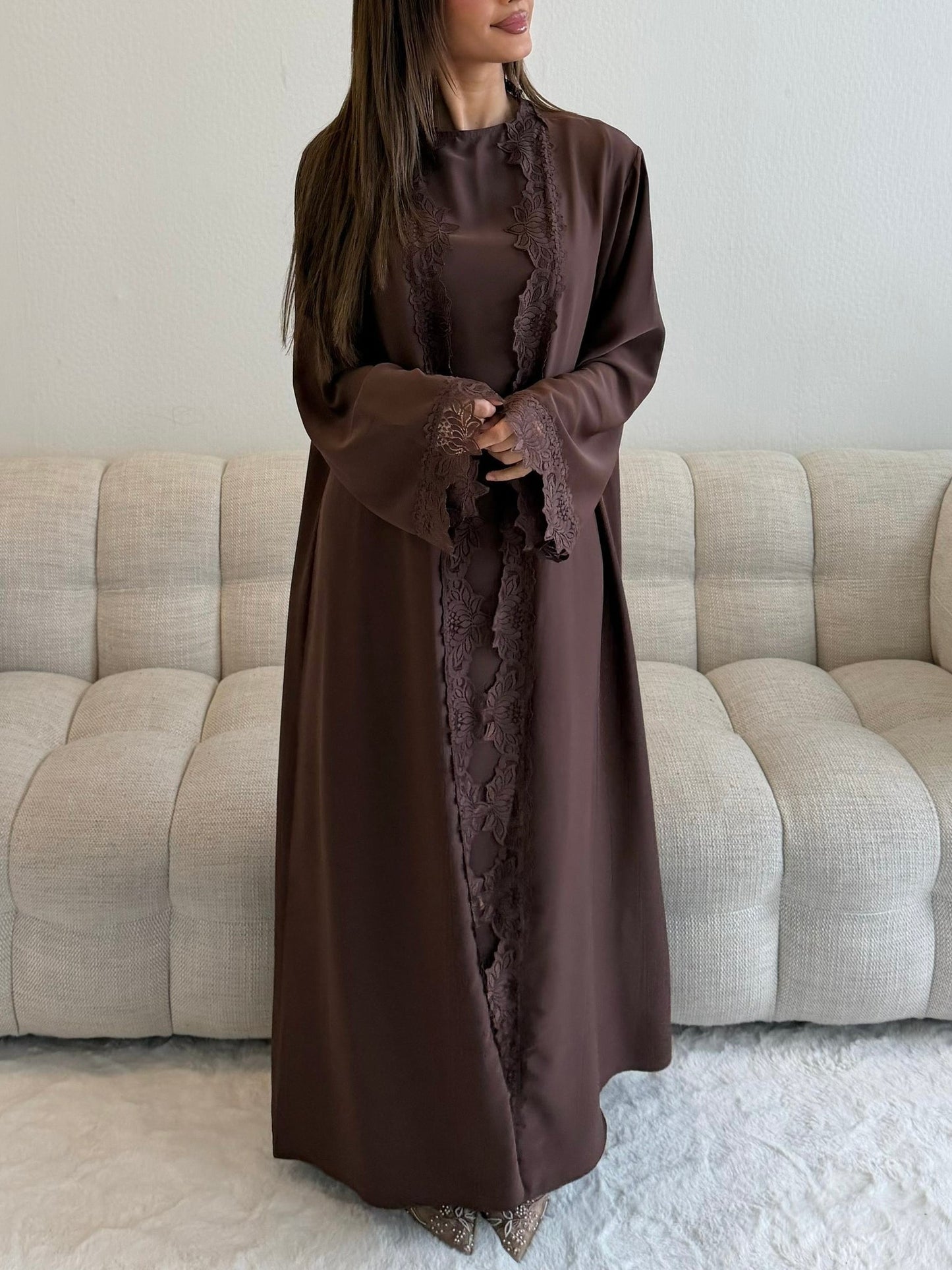 Abaya classy dentelle