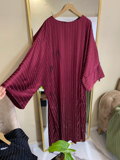 Robe abaya oversized Rayeur