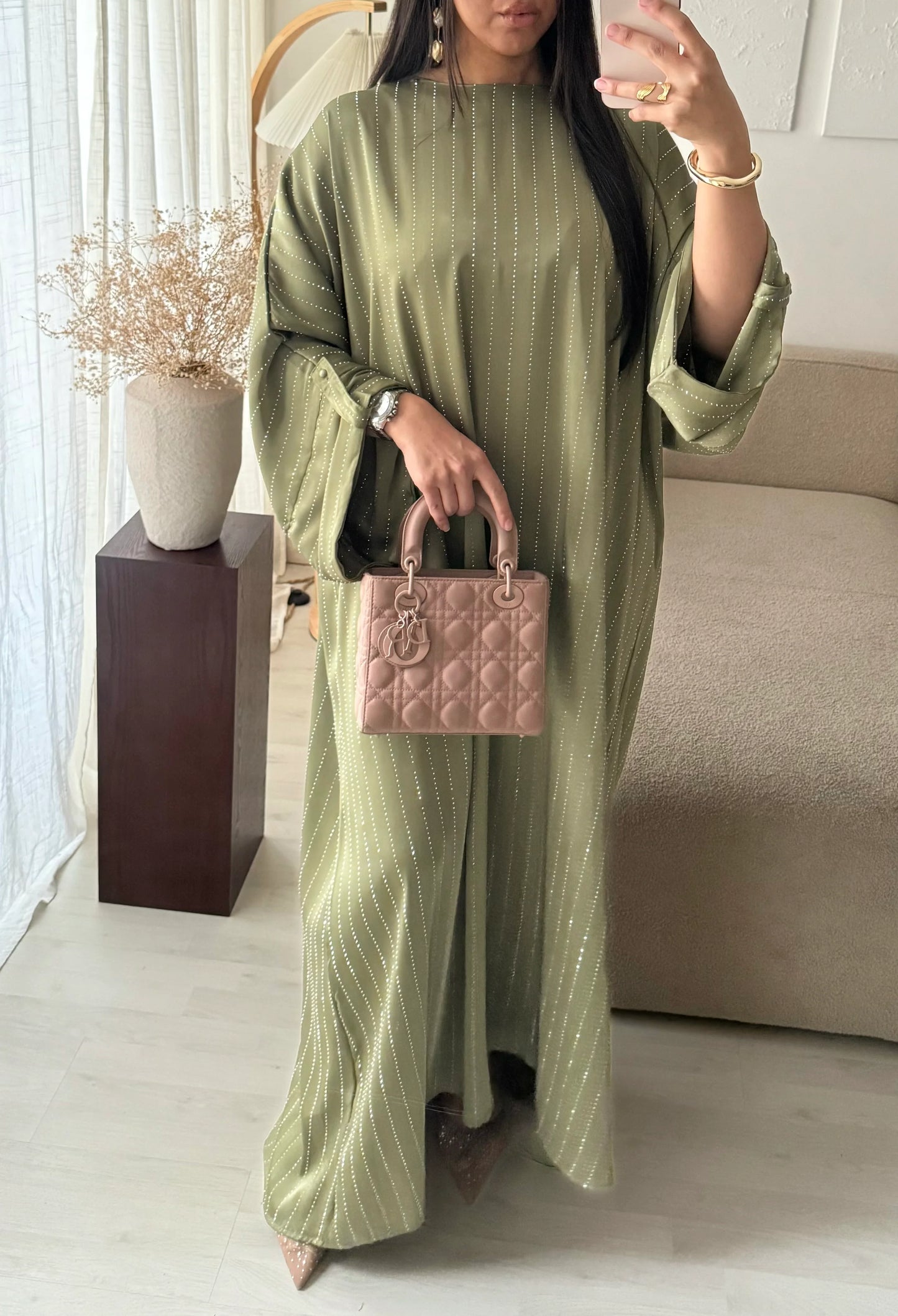 Robe abaya oversized Rayeur