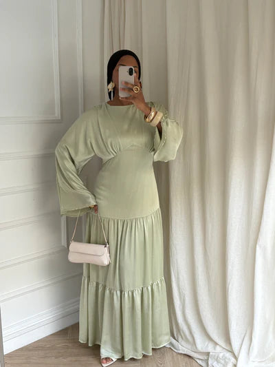 Robe d’hôtesse évasée
