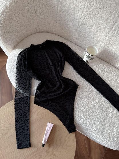 Body noir Tigrée