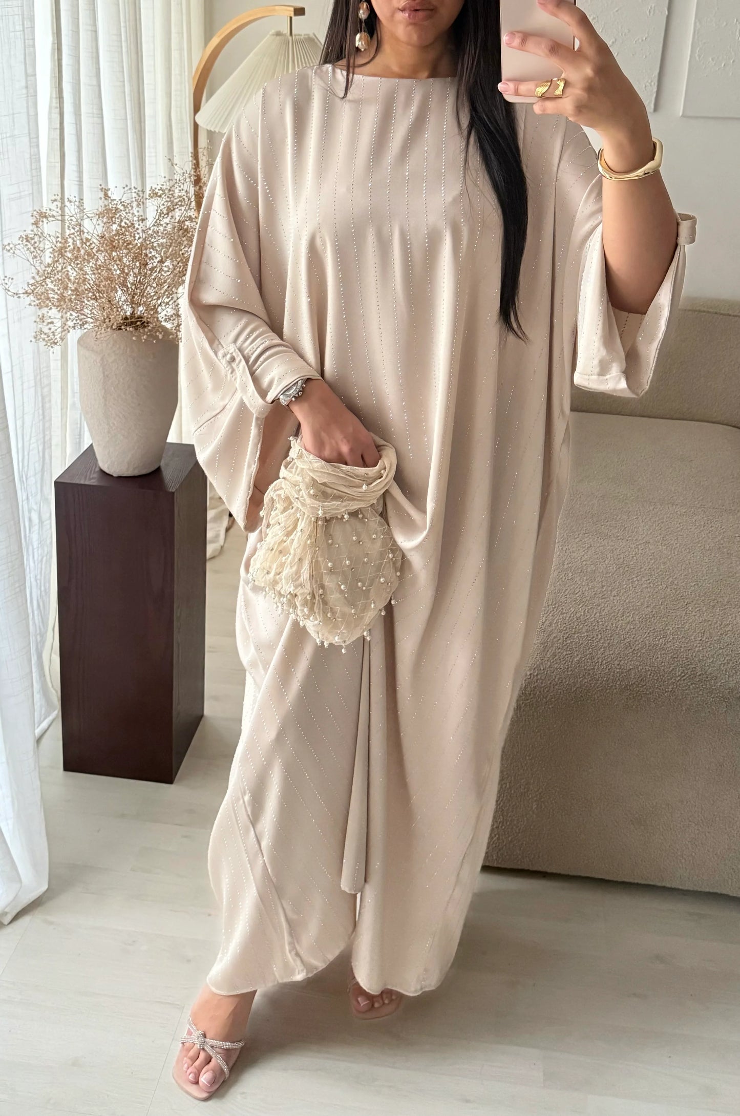 Robe abaya oversized Rayeur