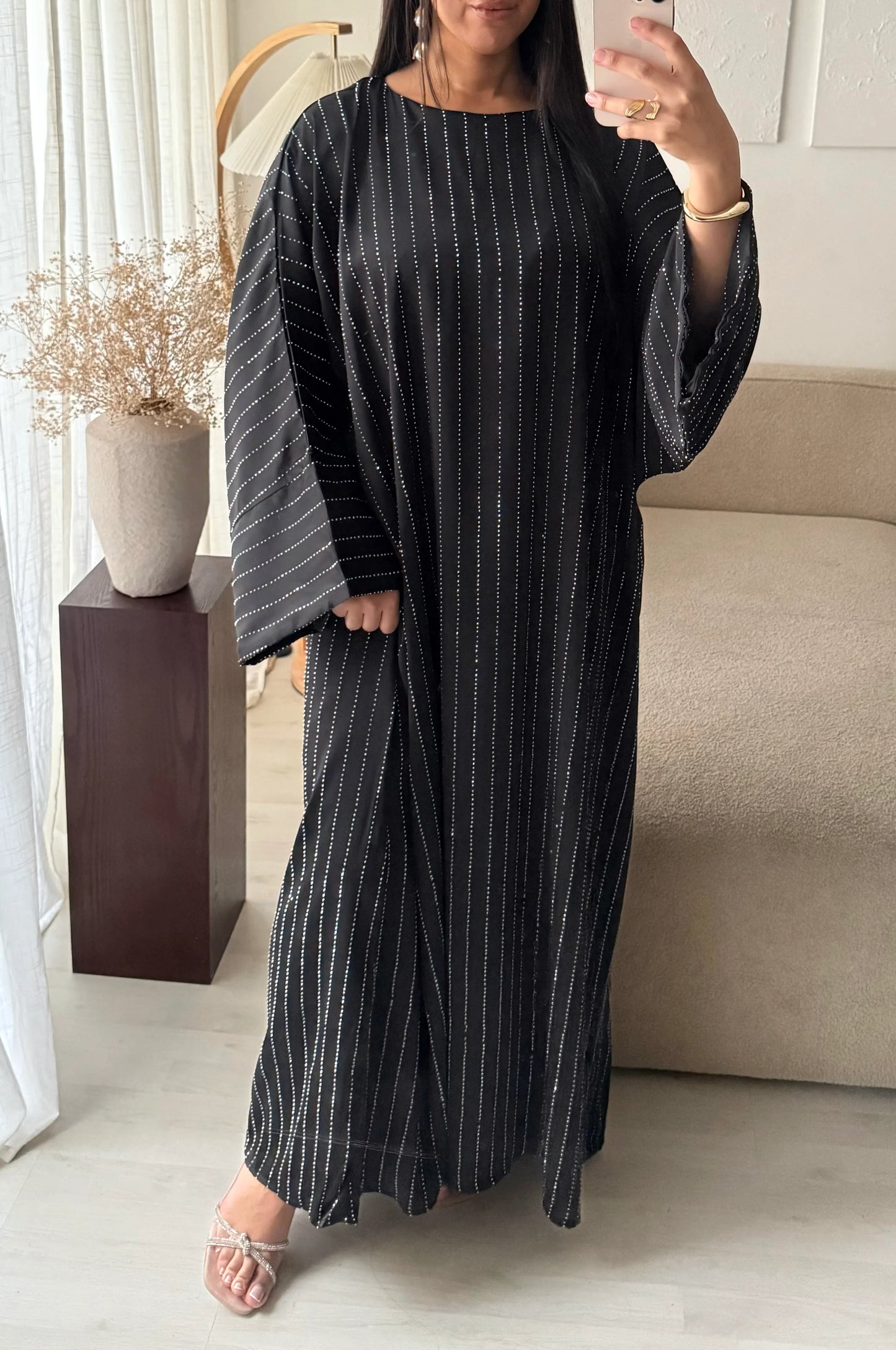Robe abaya oversized Rayeur