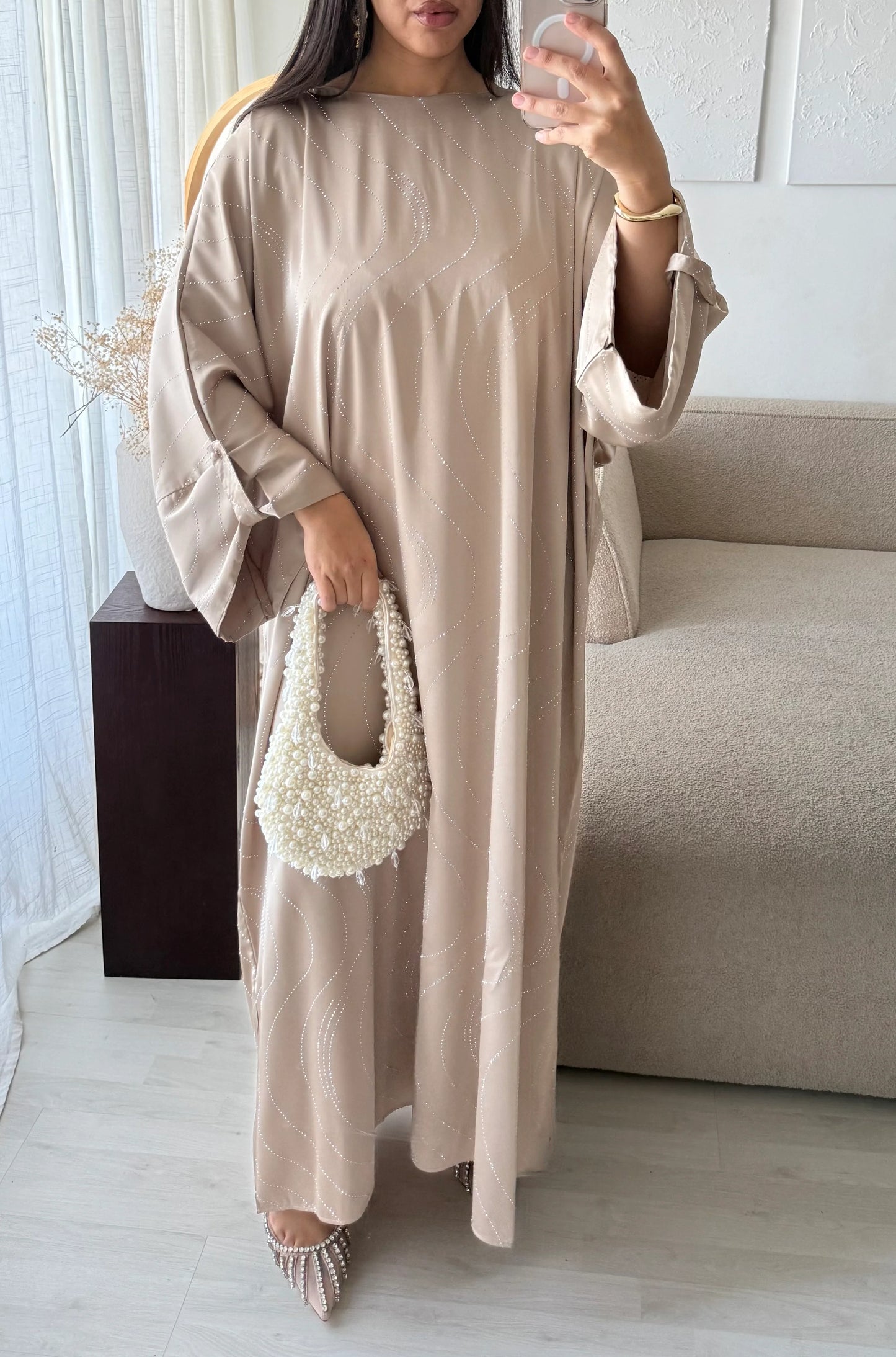 Robe abaya oversized Rayeur