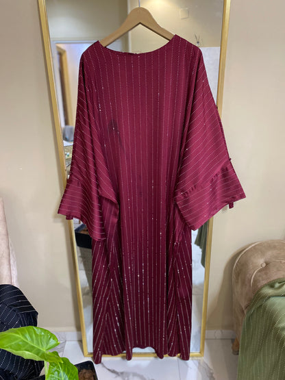Robe abaya oversized Rayeur
